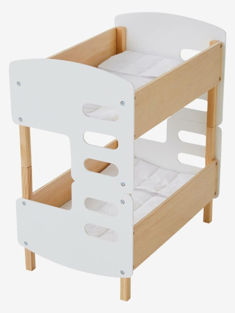 Wooden Bunk Bed For Dolls Dolls & Soft Dolls Light Pink