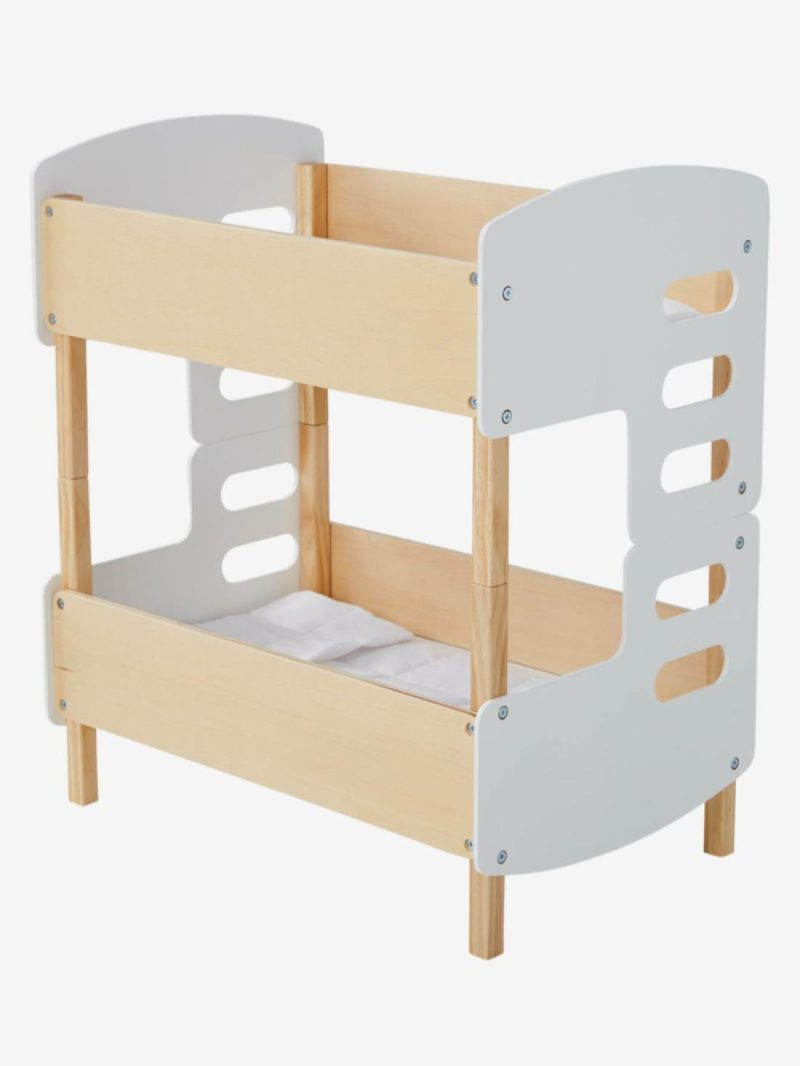 Wooden Bunk Bed For Dolls Dolls & Soft Dolls Light Pink