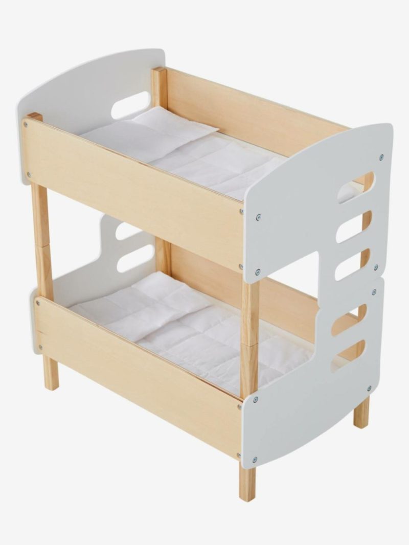 Wooden Bunk Bed For Dolls Dolls & Soft Dolls Light Pink