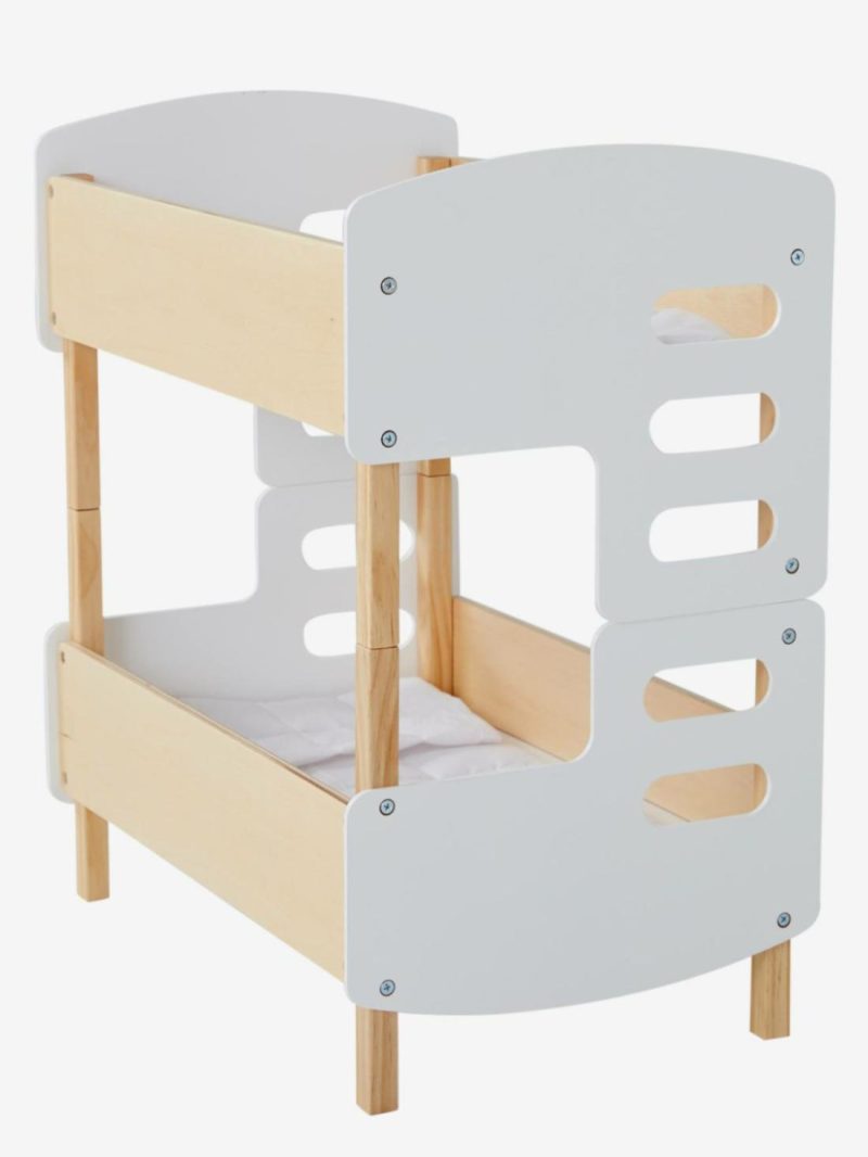 Wooden Bunk Bed For Dolls Dolls & Soft Dolls Light Pink