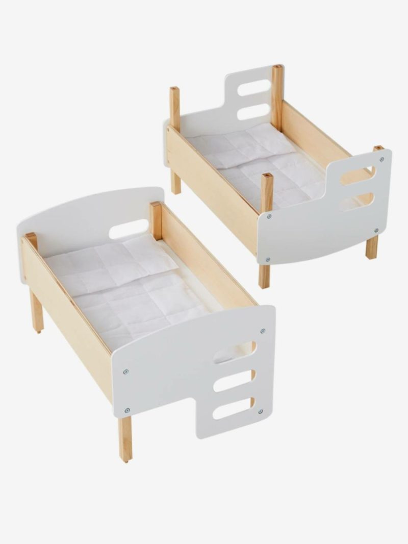 Wooden Bunk Bed For Dolls Dolls & Soft Dolls Light Pink