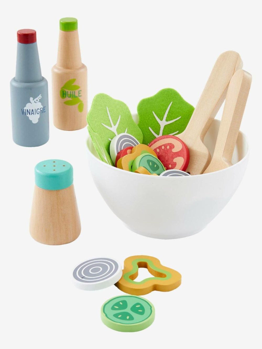 Wooden Salad Set Role Play Toys