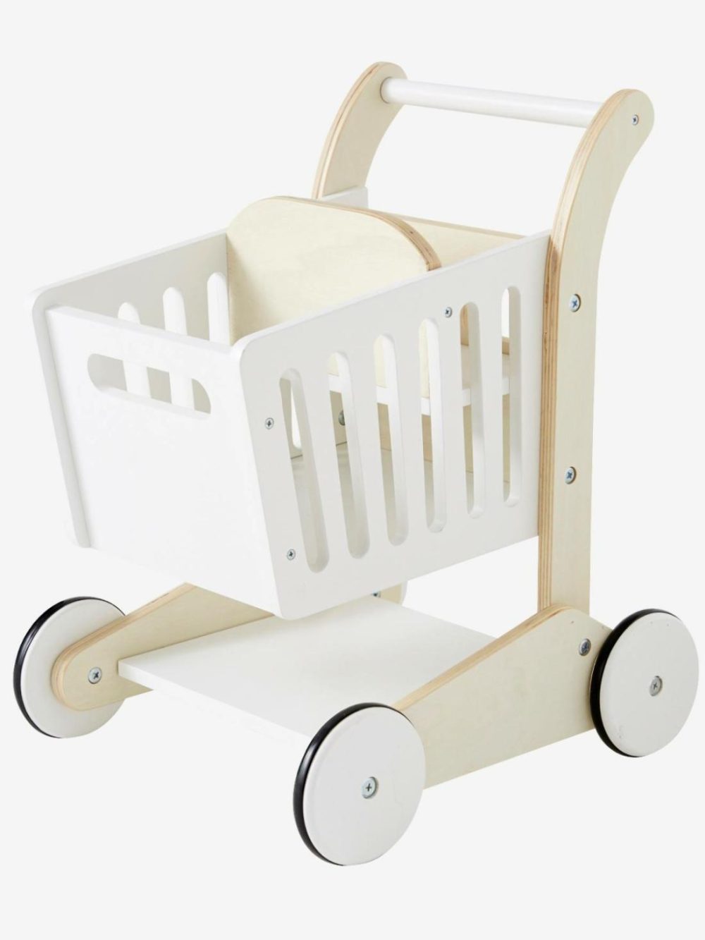 Wooden Shopping Trolley Role Play Toys