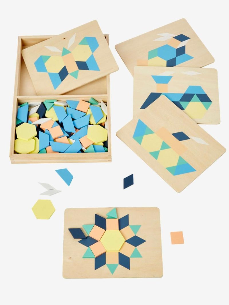 Wooden Tangram Educational Games Multi