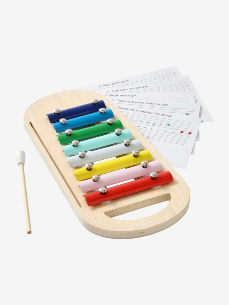 Xylophone With Music Sheets Baby & Pre-School Toys Multi