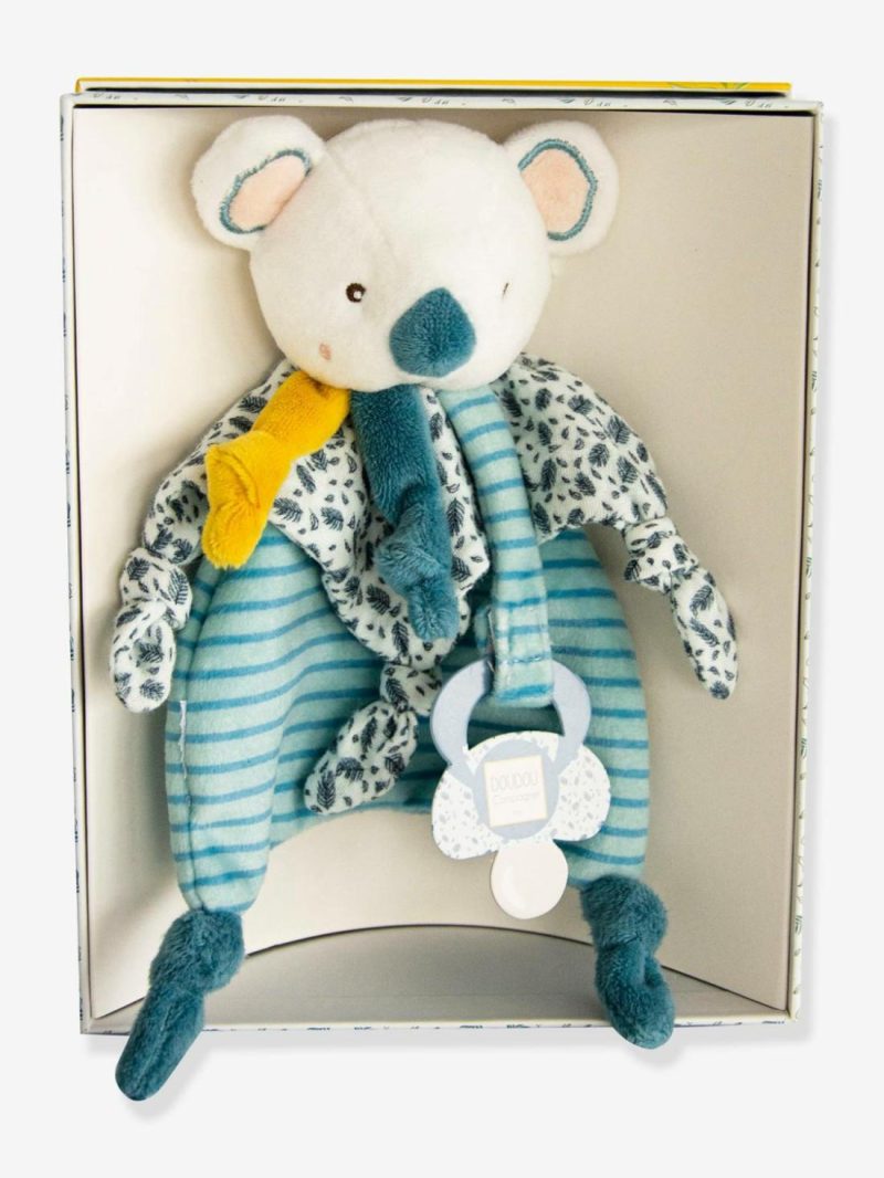 Yoca The Koala Dummy Clip Comforter Baby & Pre-School Toys Blue