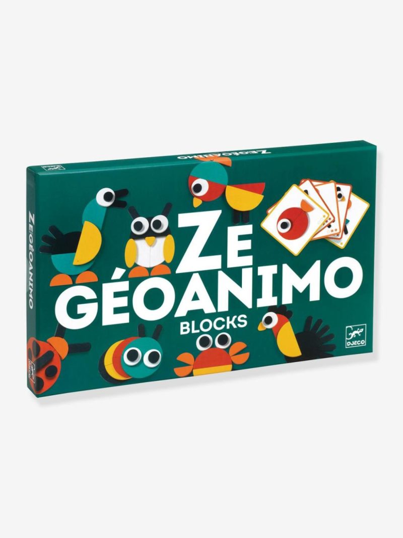 Ze Geoanimo Blocks Educational Games Green