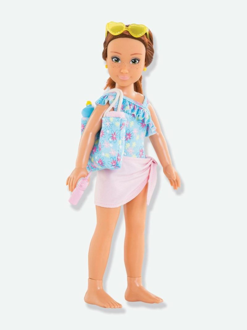 Zoe Beach Set Dolls & Soft Dolls Multicoloured