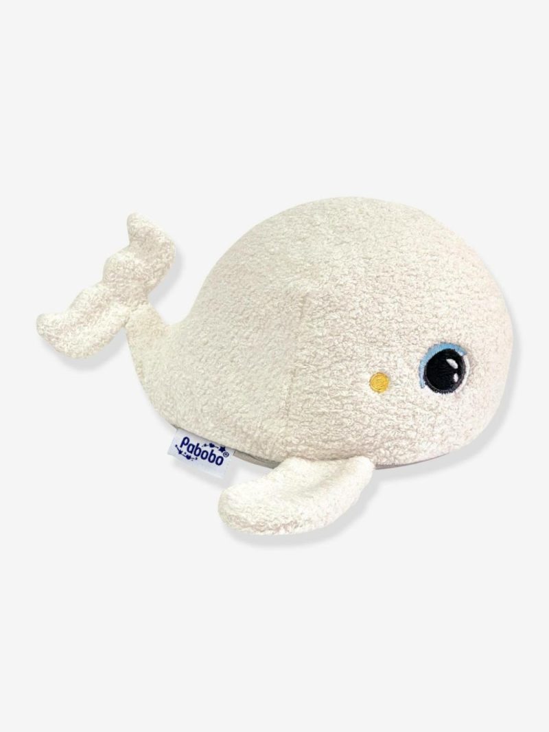 Soft Toy Night Light & White Noise, Pabobo Whale Bedding & Decor White