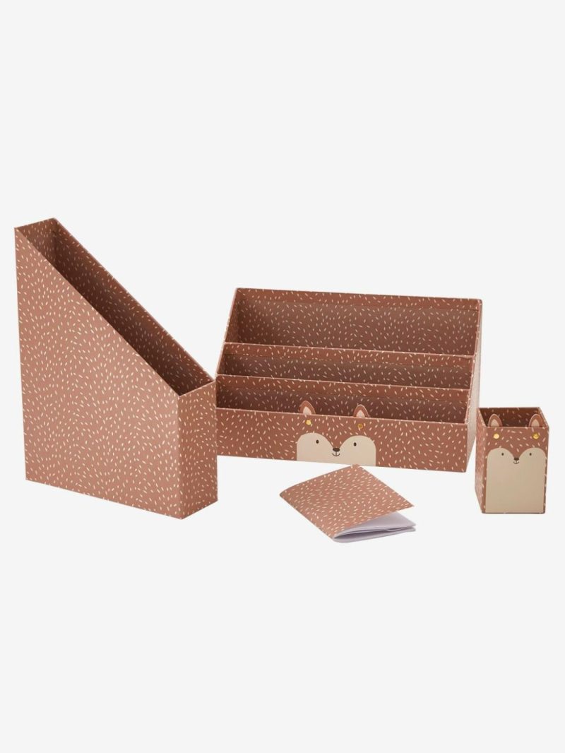 Special Desk Set, Fox Bedding & Decor Terracotta