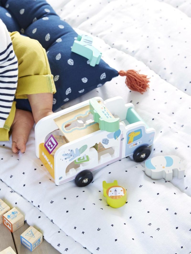 Truck Shape Sorter, Jungle Baby & Pre-School Toys Multi